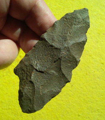 3-3/4'' GARY KNIFE BLADE ARKANSAS ARROWHEAD AUTHENTC PROJECTILE POINT Arrowhead