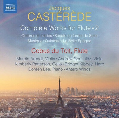 Jacques Castrde Complete Works for Flute Vol.2  Ombres et clarts Sonate en fo CD