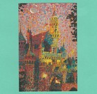 Vintage Unused Fan Postcard DISNEYLAND CASTLE Painting by Morgan J 1991