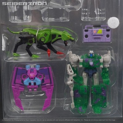 GI Joe Ninja Force Transformers Club RATBAT MEGATRON BLACK CAT TOASTER Set