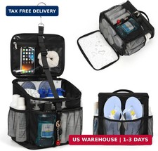 Shower Caddy Portable Mesh Shower Tote for Bathroom, Gym, Travel, Camping - Quic