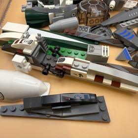 LEGO Star Wars Lot Parts Pieces, incomplete Sets Partial Ship 8095 3085 9498 9oz