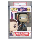 2025 Funko Pop! Vinyl Figure WNBA Caitlin Clark Indiana Fever #02 PSA 9 Mint