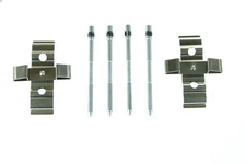 Accessory kit, brake pads QUICK BRAKE 109-1848 for PUNTO EVO 1.4 2009-2012