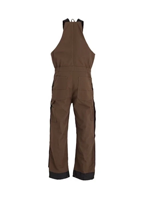 Ridgecut Insulated Rigid Duck Brown Bib Overalls Sz Medium/Short NWT MSRP $89.99 - Image 2 of 4
