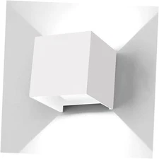 LED 20W Outdoor Wall Lights 20W-4.72in.【1 Pack】 White-6500K-Cold Light