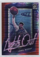 2020-21 Panini Donruss Optic Lights Out Red Pulsar Prizm Jamal Murray #7 10ba