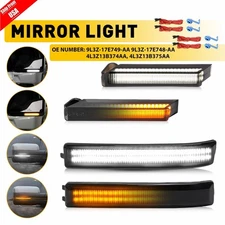4X Dynamic LED Side Mirror Turn Signal Lights Reflector For Ford F150 2009-2014