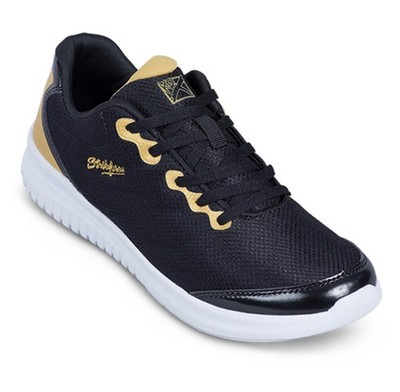 Women's KR Strikeforce Glitz Black/Gold Bowling Shoes NEW!!