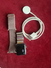 GPS Only Apple Watch Series 3 38MM Silver Aluminum Band A1858