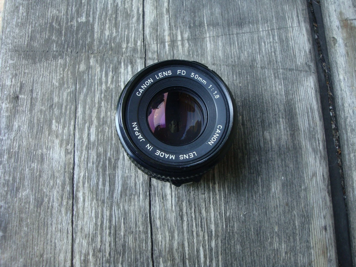 Canon FD f/1.8 Camera Lenses 50mm Focal for sale | eBay
