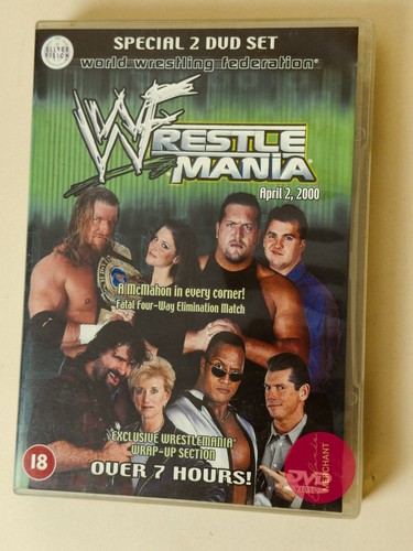 WWE Wrestlemania 16 DVD 2000 UK Release