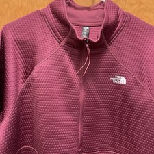 Women's The North Face Dot Knit Thermal 1/2 Zip Coat Jacket NF New W/O Tags XL