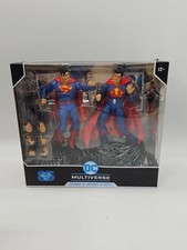 DC Multiverse Superman vs Superman Earth-3 Action Figure 2 Pack McFarlane Toys