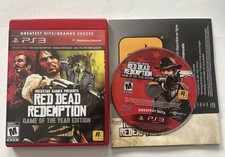Red Dead Redemption GOTY Edition Playstation 3 PS3 w/ Map Mint Disc Tested