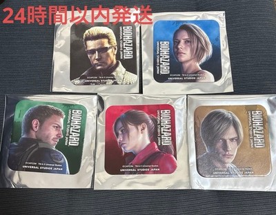 Universal Studios Japan Resident Evil Bio Coaster Set of 5