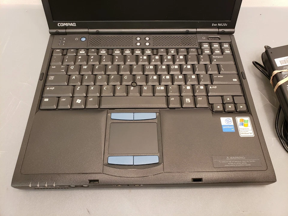 Portátil Pentium M 1,4 GHz 512 MB 40 GB WinXP Pro SP2 Compaq EVO N620C de colección Foto 4 de 4
