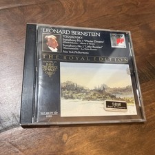 Leonard Bernstein Tchaikovsky Symphony 1 & 2 Winter Dreams the Royal Edition CD