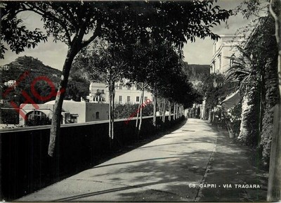Ansichtskarte__Capri, Via Tragara