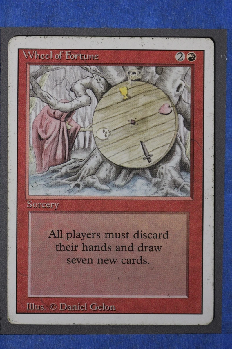 Wheel Of Fortune In Individual Magic: The Gathering Cards for sale Wheel Of Fortune In Individual Magic: The Gathering Cards for sale