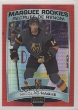 2019 O-Pee-Chee Platinum Marquee Rookies Red Prism /199 Nicolas Hague #192 lu1