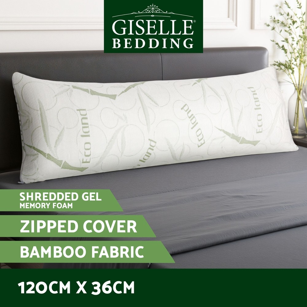 Giselle Body Pillow Memory Foam Long Cushion Pillows Maternity