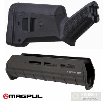 MAGPUL Mossberg 590/590A1 STOCK + FOREND MAG490-BLK/MAG494-BLK NEW FAST SHIP