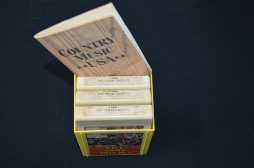 1979 8 Track Set Readers Digest Country Music USA 3 tapes w/ Book & Box RD5-193 - Picture 10 of 13