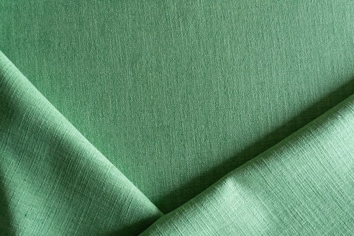 Lot of three Designer high-end fabric remnants green bundle various lengths - Picture 8 of 9