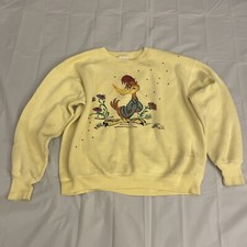 vtg woody woodpecker sweatshirt hand painted ...