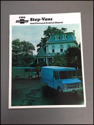 1969 Chevrolet Forward Control Step Van 12-page Vintage Sales Brochure ...