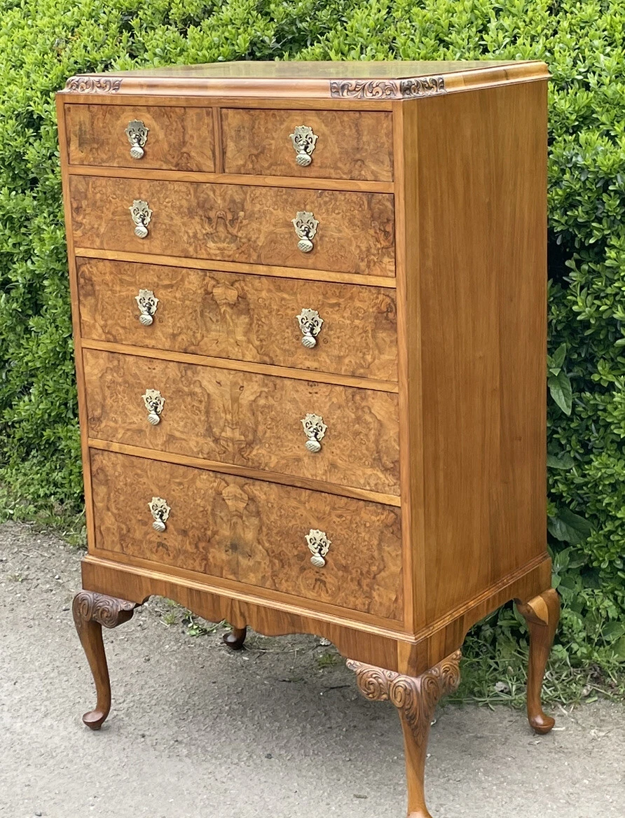 Large walnut chest of drawers deals