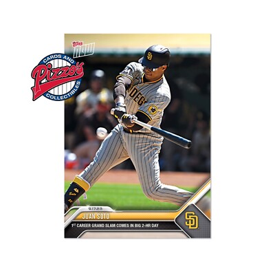 Juan Soto 1st Grand Slam - 2023 MLB TOPPS NOW Card 883 In Hand