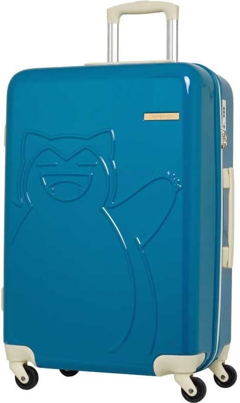 Pokemon Snorlax Blue Suitcase luggage 62L PK-0886-60 New Japan M