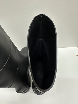 Rainboots men size 10 women size 12 unisex black rubber waterproof  made in USA Amazon.com | DUNLOP Chesapeake Rubber Boots for Men & Women  main image 2