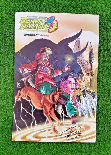 San Diego Comic Con Comixology Dudley Datson SDCC 2022 Signed Poster Ad Print