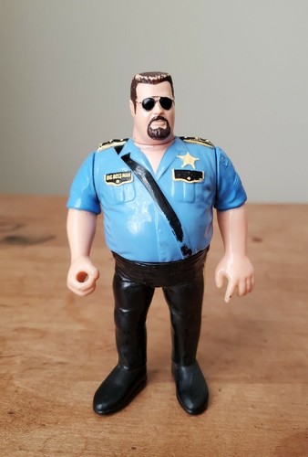 Vintage 1990 Hasbro Big Boss Man Wrestling Figure ...