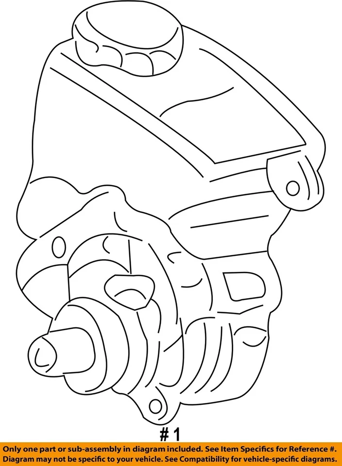 Bomba de dirección asistida usada se adapta a: Chevrolet Venture 2004 base grado A Foto 4 de 4