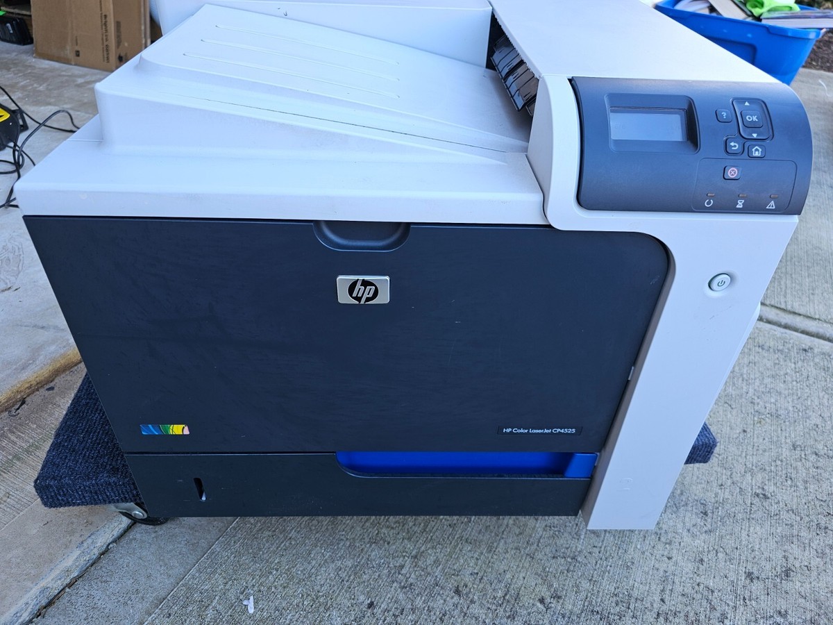 HP LASERJET CP4525 Color Laser Printer ** Read Description For