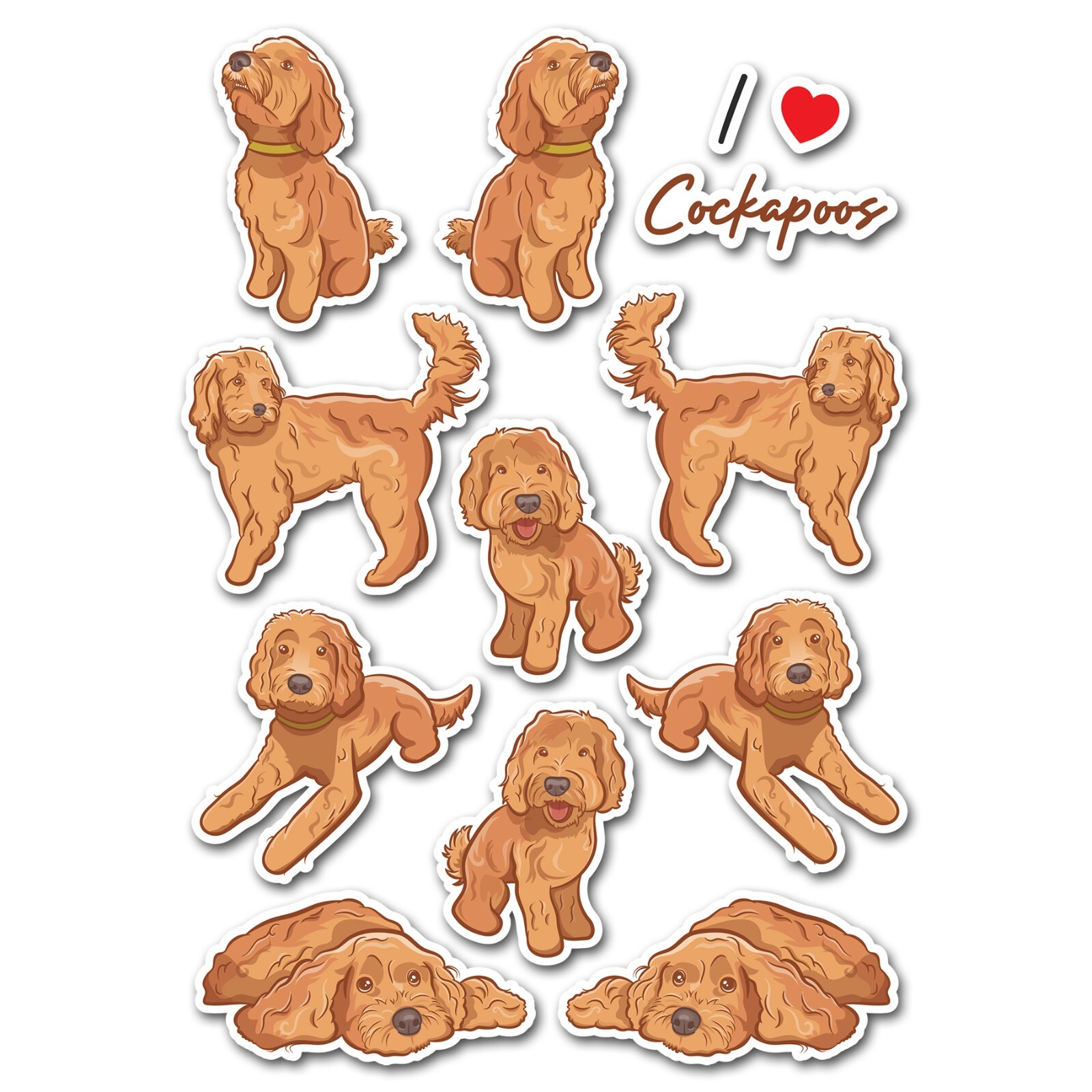 A5 Sticker Sheet Border Terrier Vinyl Stickers - Dogs Pet Puppy Scrapbook #82583 - Image 29