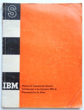 VINTAGE IBM SYSTEMS Data Processing MANUAL SPANISH MEXICO 1961 V. RARE