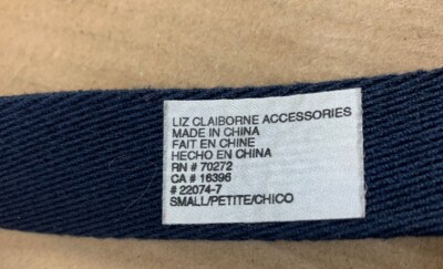 Vintage Liz Claiborne Belt Animal Safari Small Whale Woman display picture 1