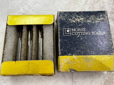   3) NEW MORSE 2046 5/16-24 GROUND THREAD HAND TAPS 32704 BOX OF 3