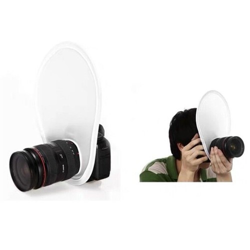 Universal Folding Photography Flash Lens Diffuser Reflector For SLR DSLR Camera - Picture 7 of 10