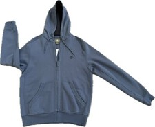 TIMBERLAND MEN'S BLUE ESSENTIAL Full Zip HOODIES Sz S, 5719J-432