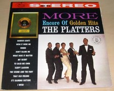 THE PLATTERS - More Encore of Golden Hits LP, 1960 Very Good