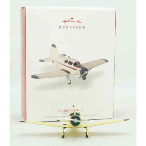 Hallmark 2018 Keepsake Ornament Harlow PJC-2 Plane Sky's The Limit #22 Signed - Picture 1 of 10