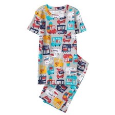 NWT Gymboree Boys gymmies Pajama set Food Truck Shortie12-18M,6
