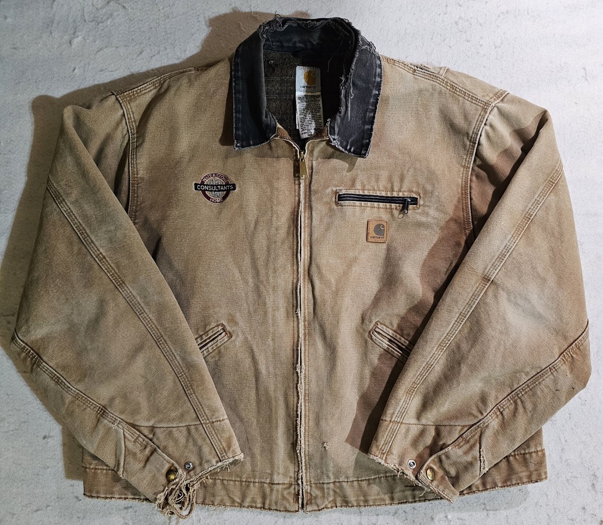 ジャケット・アウター carhartt Detroit jacket j97 Carhartt Blanket Lined Detroit Bomber Jacket J97 Adult 2XL