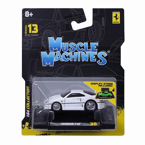 Ms15575W 1/64 Mm Ferrari F40 White Diecast Minicar - Picture 1 of 8